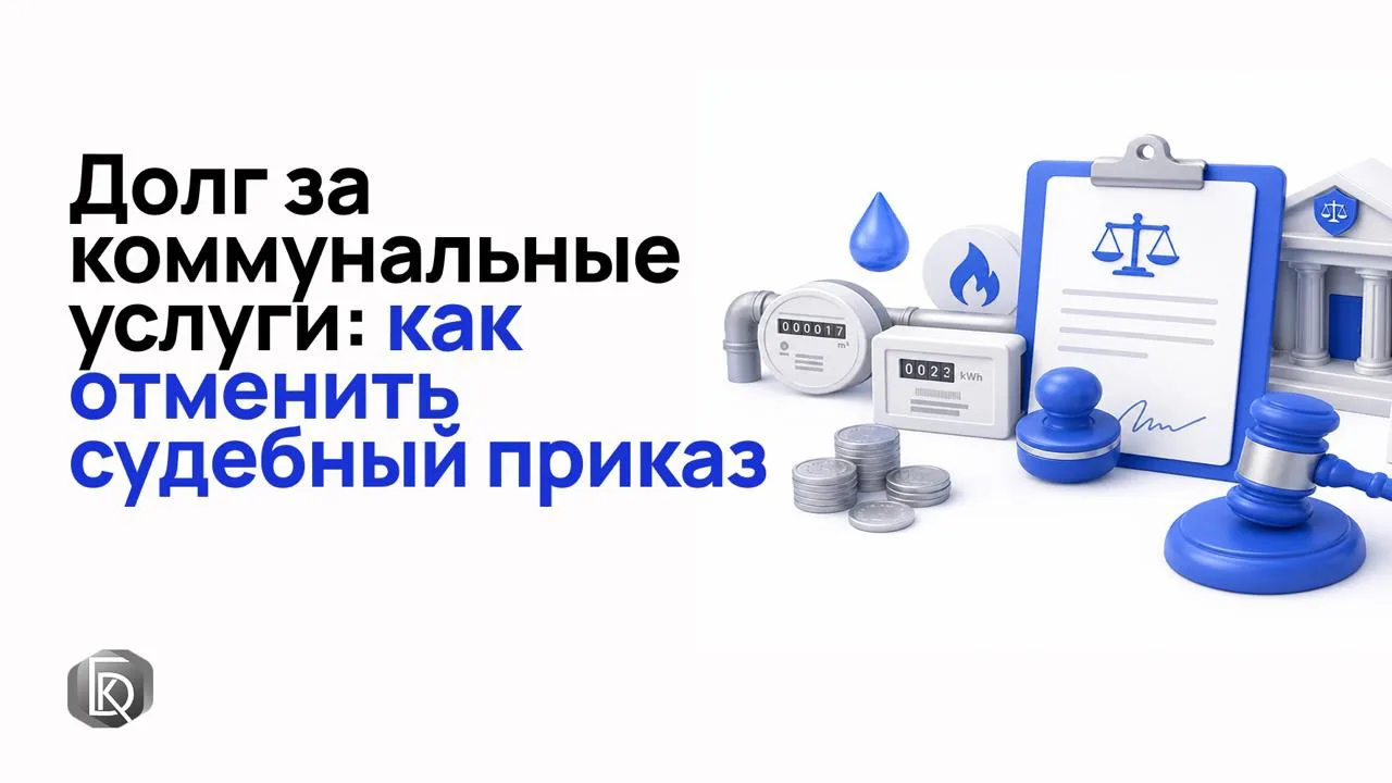 🧑‍⚖️ Долг за коммунальные услуги: как отменить судебный приказ