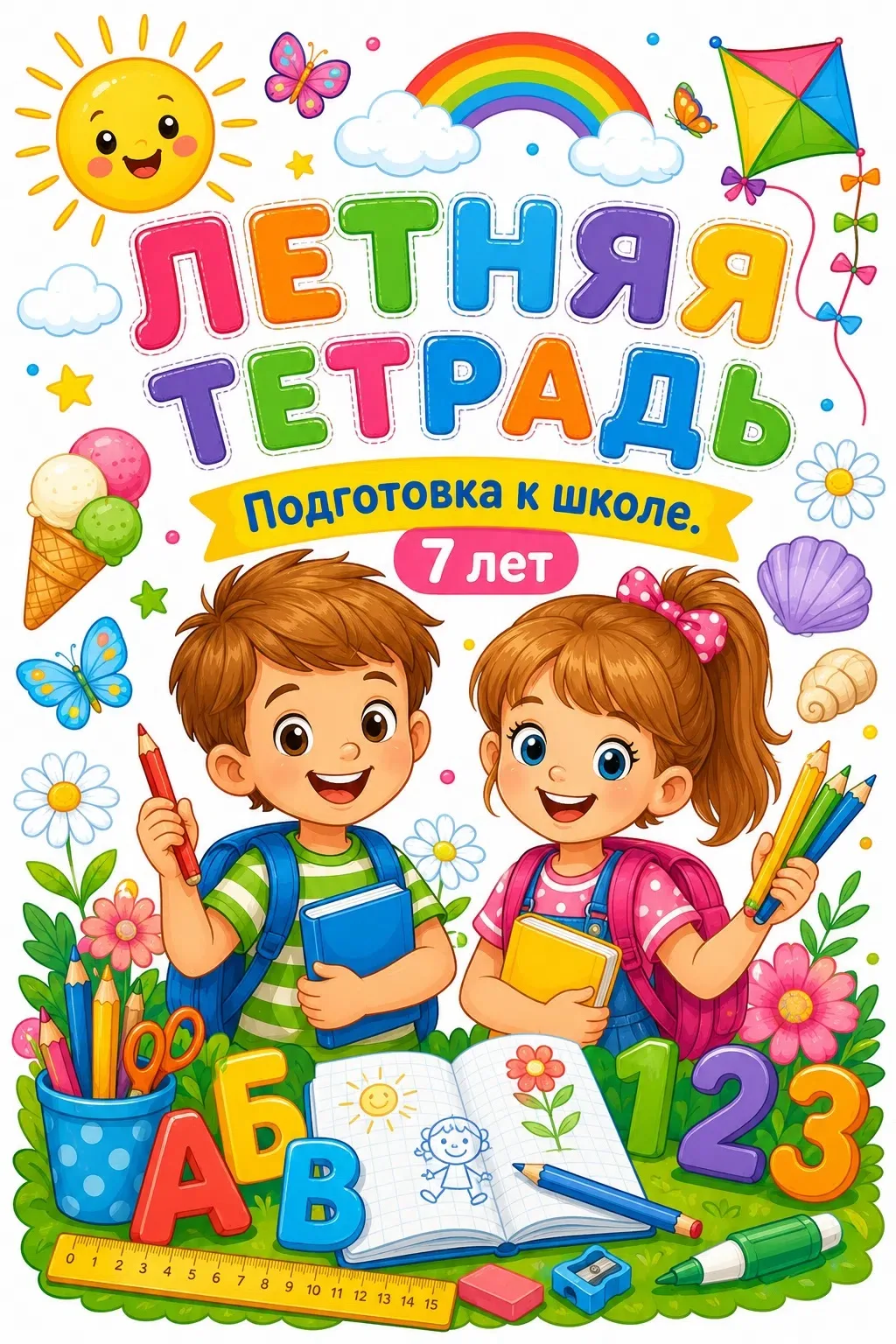 На лето для подготовки к школе 
Источник 
Обучалочка