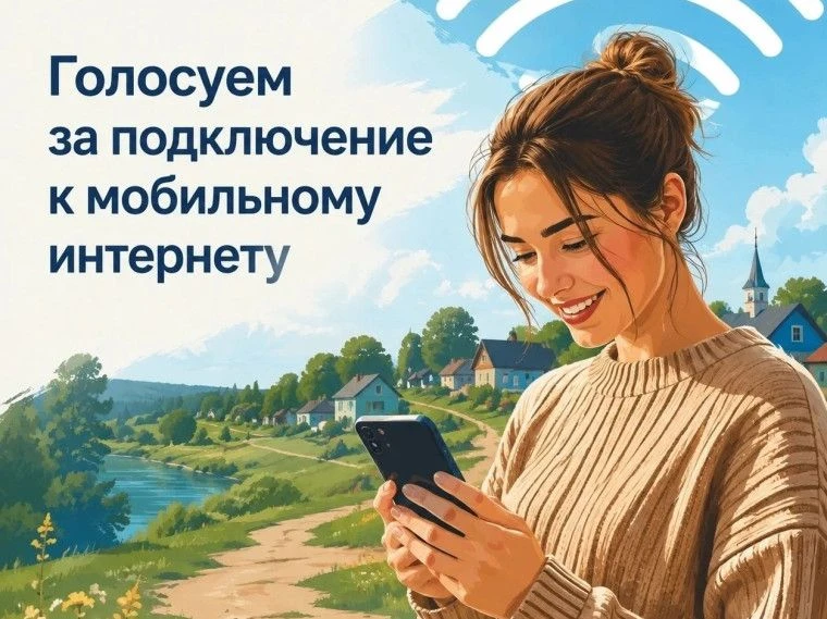 🌐🔌 Стартовало голосование за подключение к мобильному интернету в 2027 году.