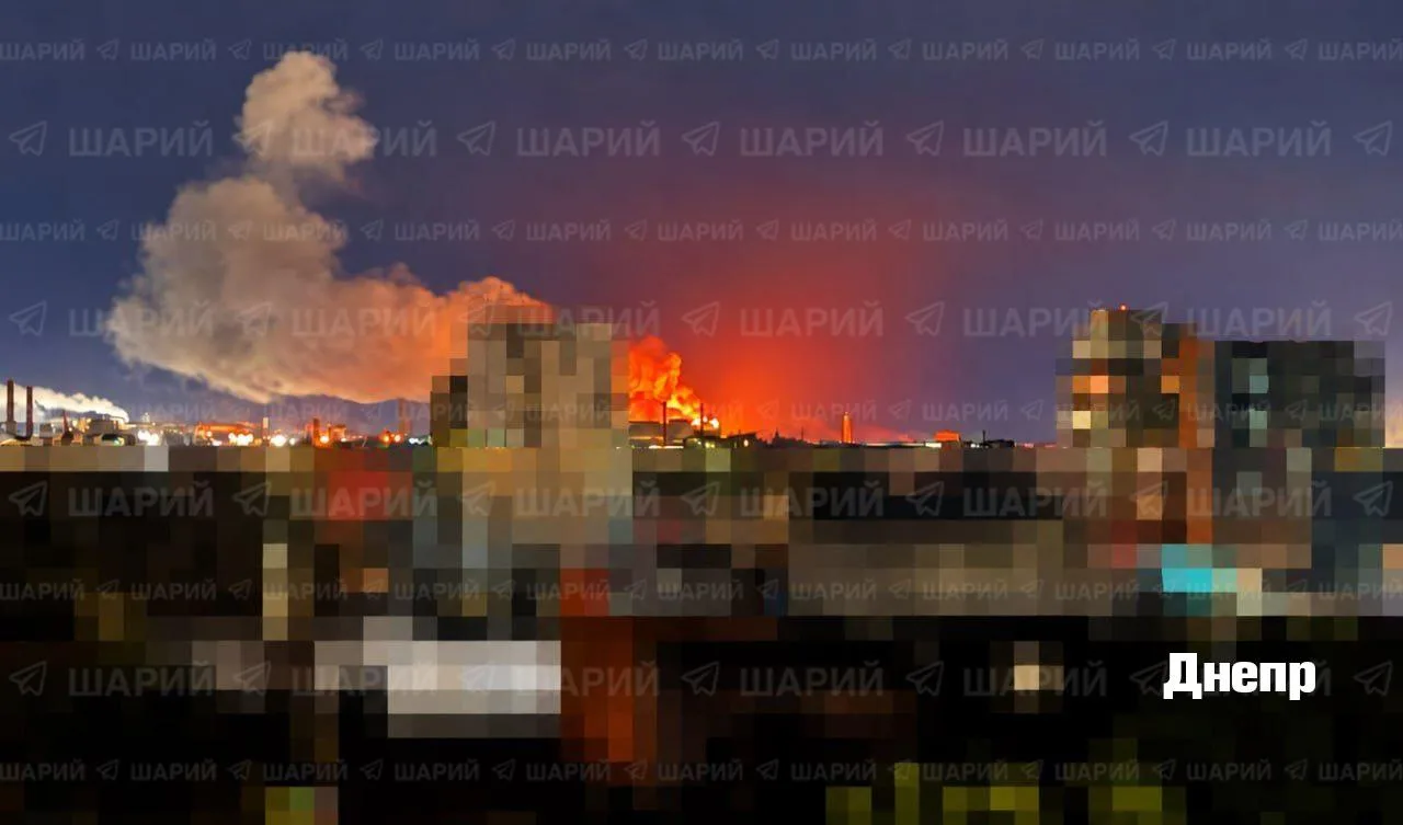 Ночью под атакой были Кривой Рог и Днепр.