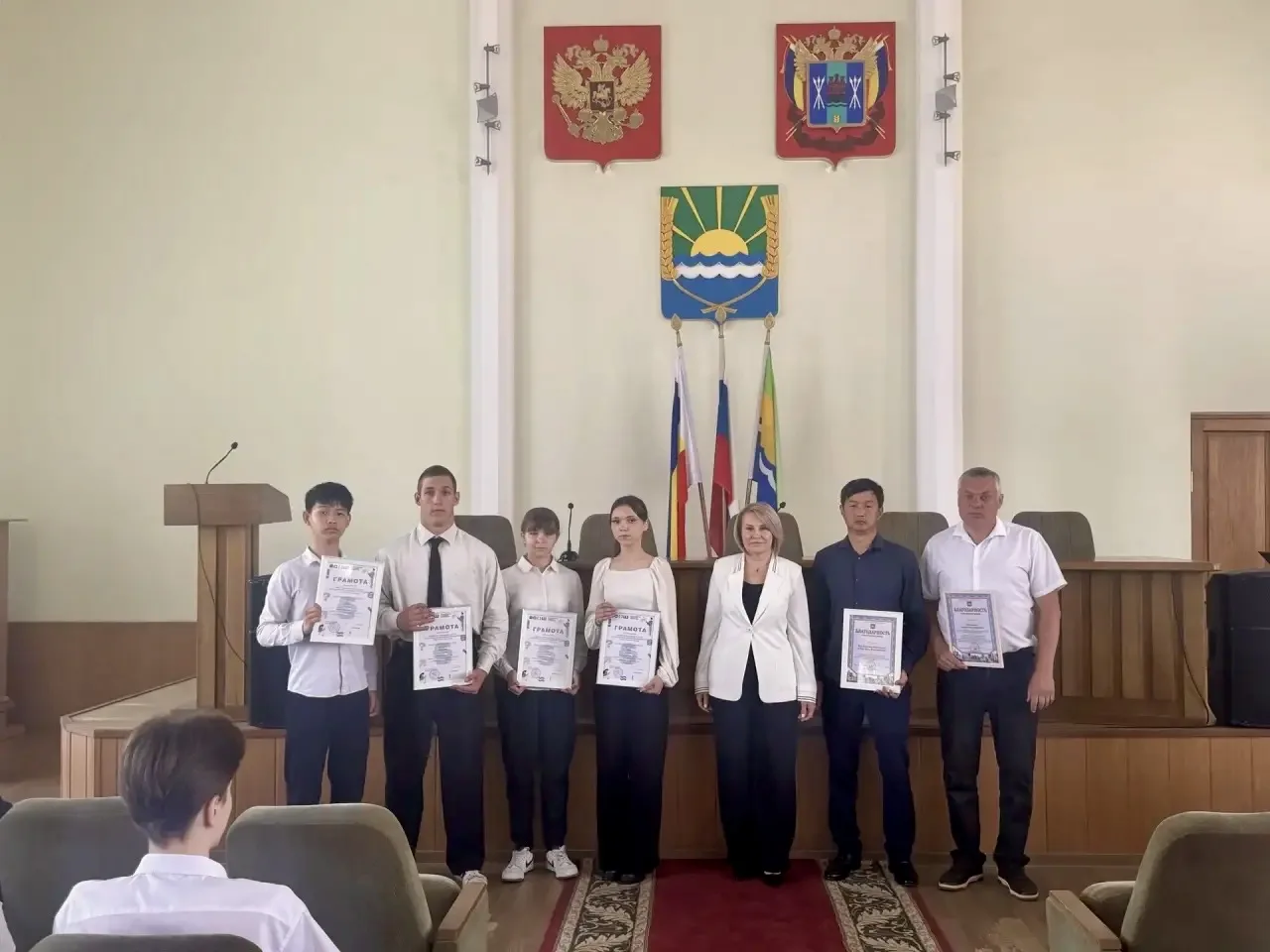В Азовском районе наградили победителей и призеров регионального этапа Всероссийской олимпиады школь