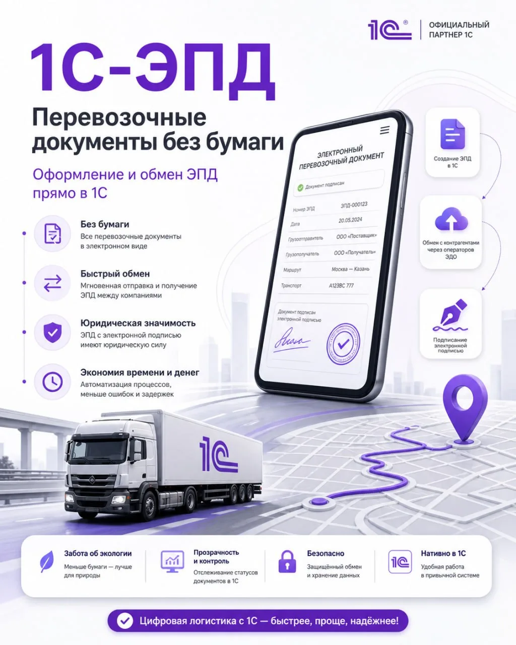 🚚 Электронные перевозочные документы: готовим 1С заранее