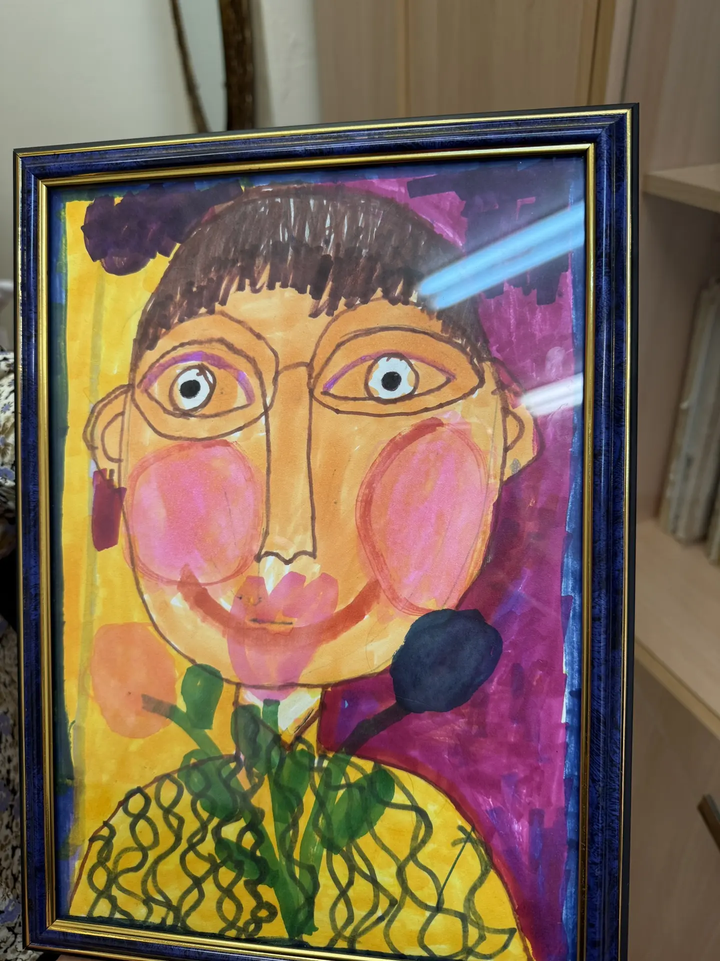 Кто яблоко принесёт, а кто рисунок — дети такие дети🍎🎨