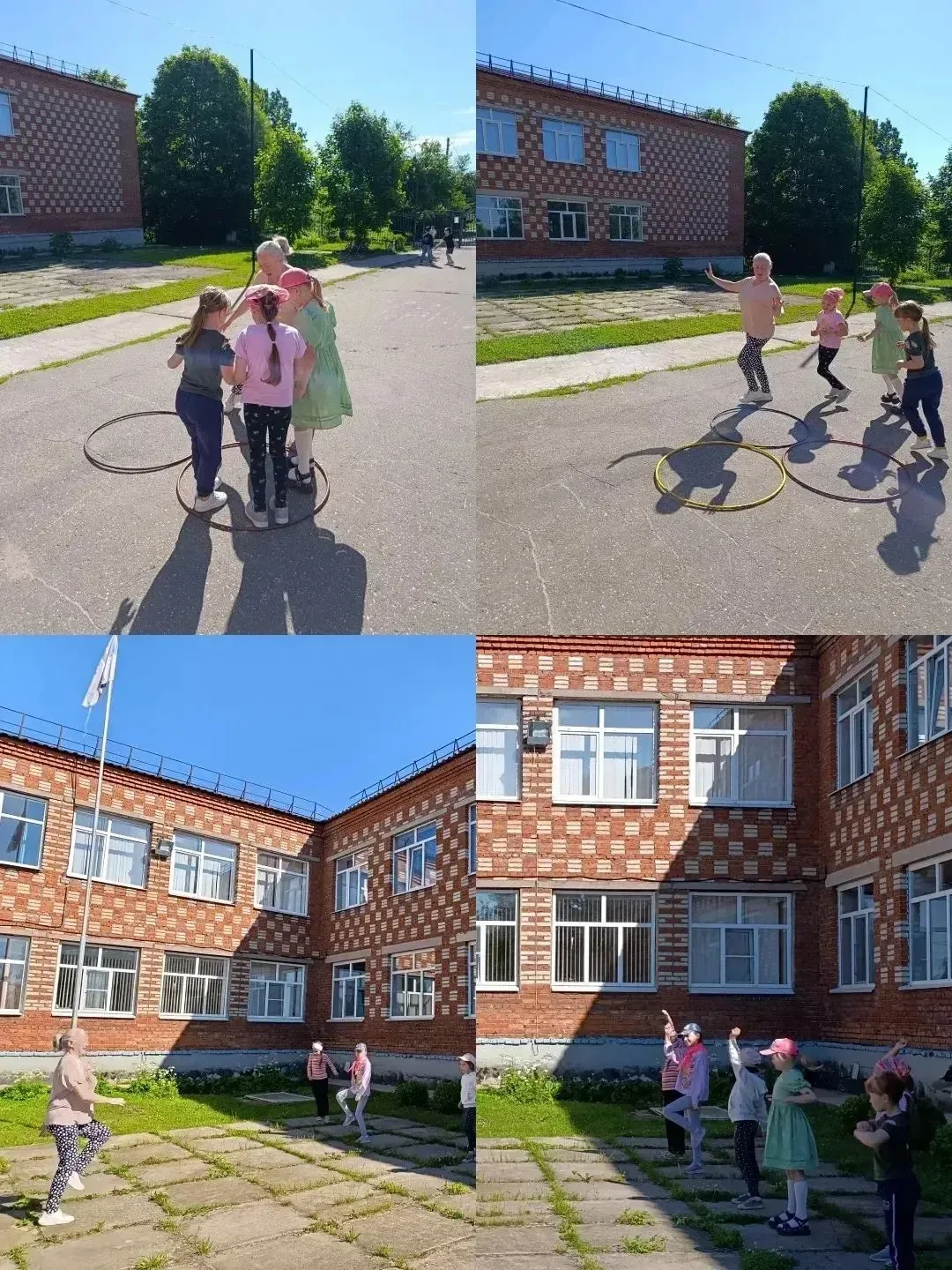 4 день лагеря "Светлячки" - 1. В здоровом теле - здоровый дух! Наша утренняя зарядка была наполнена 