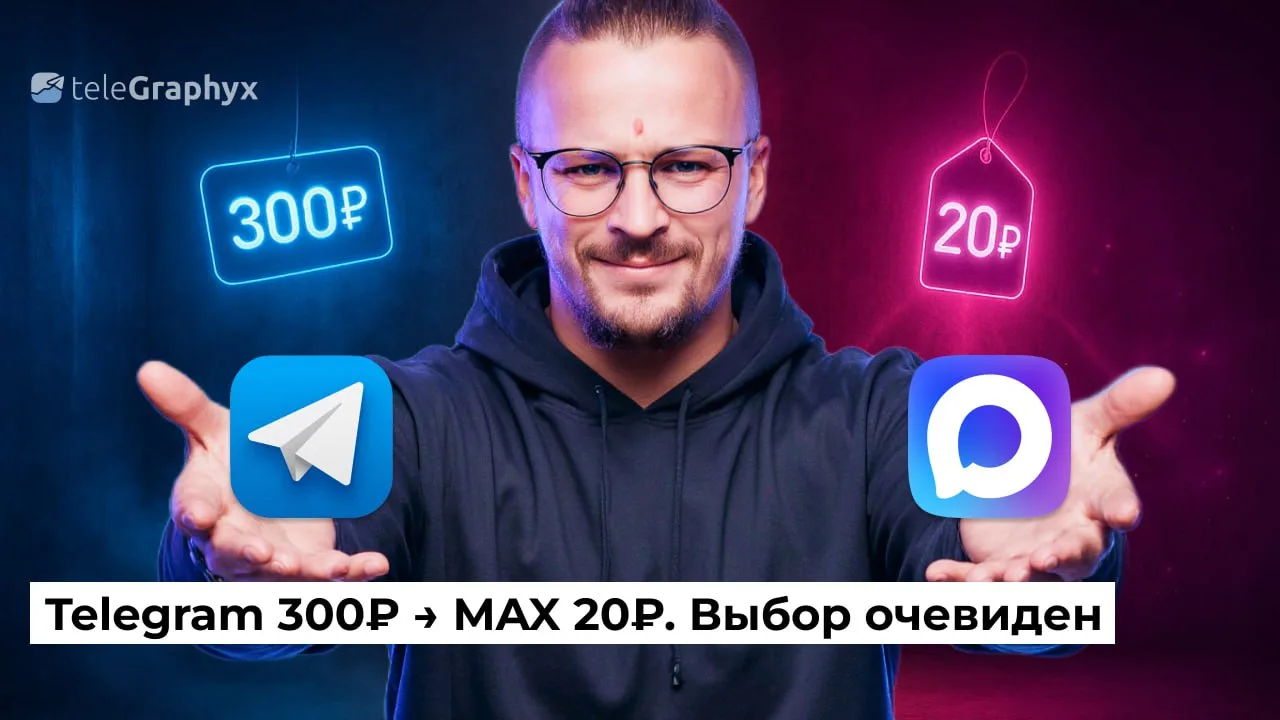 🤔 3 года в Telegram. 25 000 каналов. И вот мы здесь.  Привет, это Виктор из TeleGraphyx.  Мы не из т