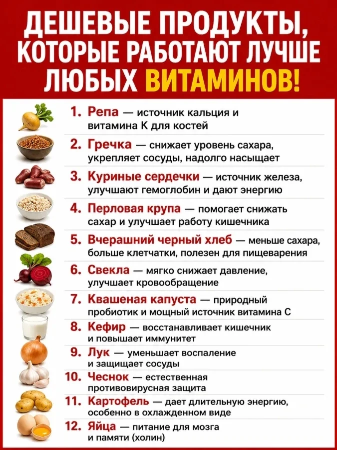 🥔Топ-12 главных героев ежедневного меню