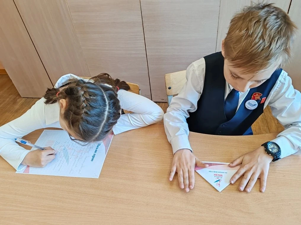 🎗️✍️ В ГИМНАЗИИ №259 ПРОШЁЛ ДИКТАНТ ПОБЕДЫ 2026  ☑️💫🇷🇺 24 апреля 2026 года в стенах МБОУ «Гимназия №