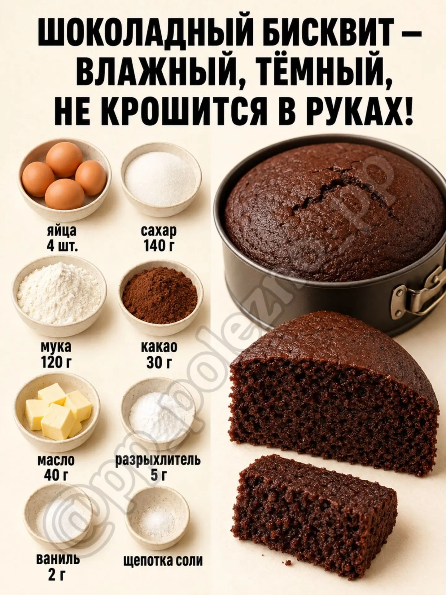 🍰 4 простых домашних выпечки, которые реально хочется повторять 😍 Здесь и насыщенный ...