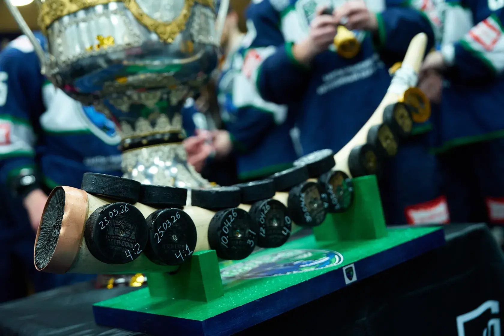 Хоккейный клуб «Югра» стал чемпионом России! 🏆  🏒 В пятом матче финальной серии игр Всероссийской хо