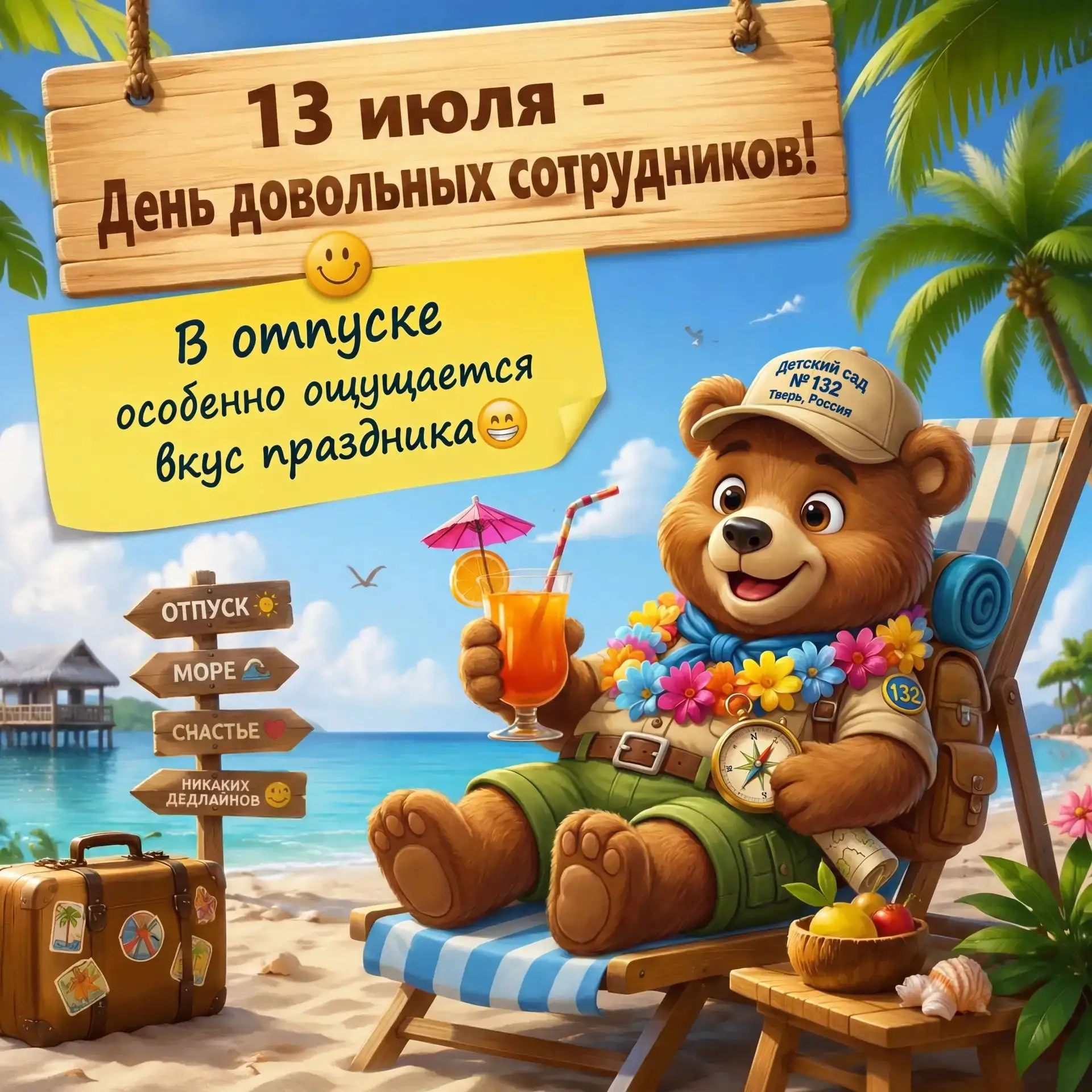 🎉 Что ни день — один праздник лучше другого! 🥳

Сегодня — День довольных сотрудников! 💼✨ И это НА