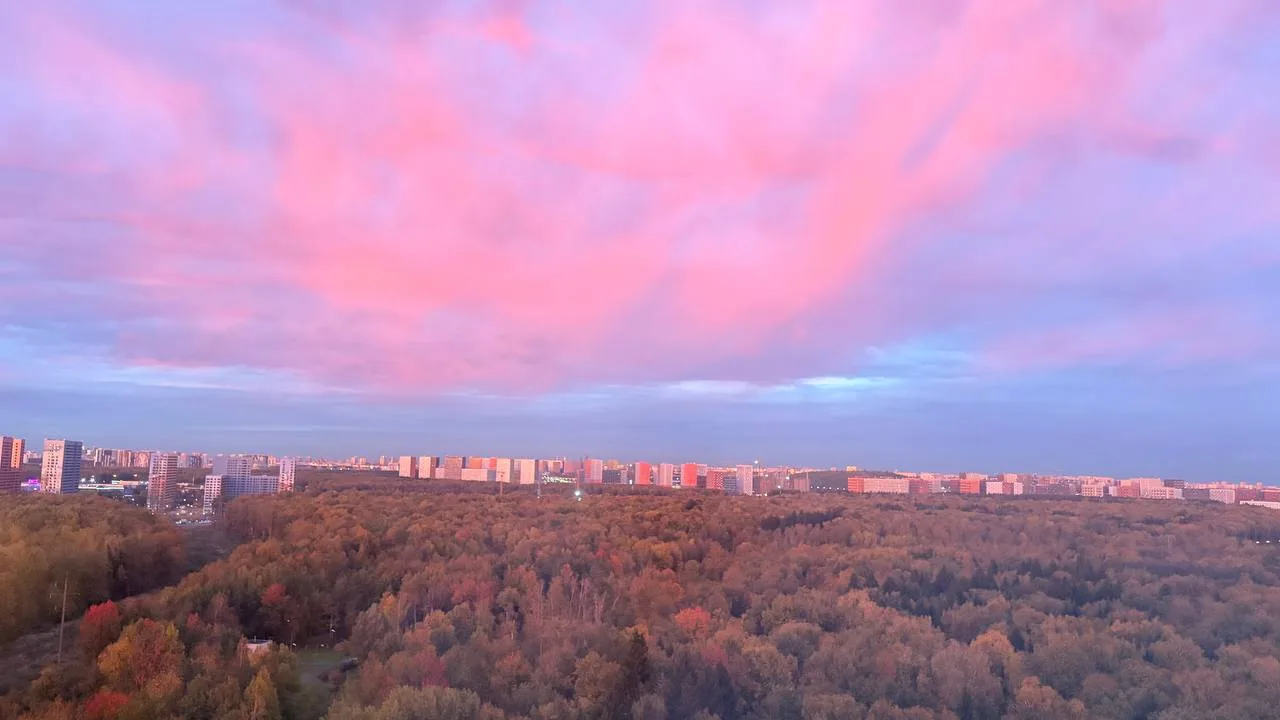 Это небо будто кто-то нарисовал 🥰