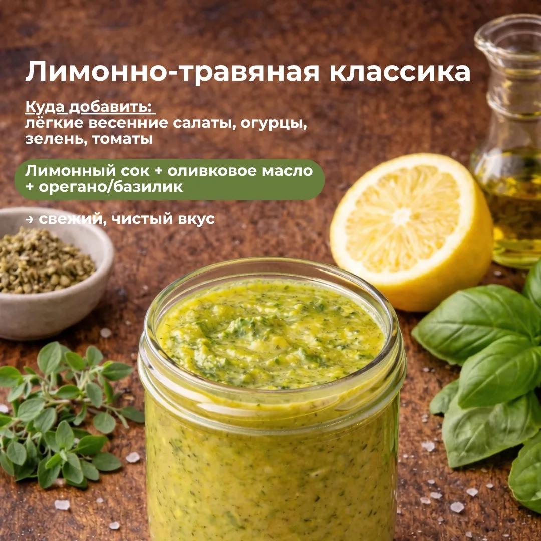 🔥 ЭТИ ЗАПРАВКИ ИЗМЕНЯТ ВАШИ САЛАТЫ НАВСЕГДА  Весенние салаты могут быть совершенно разными…  Но имен