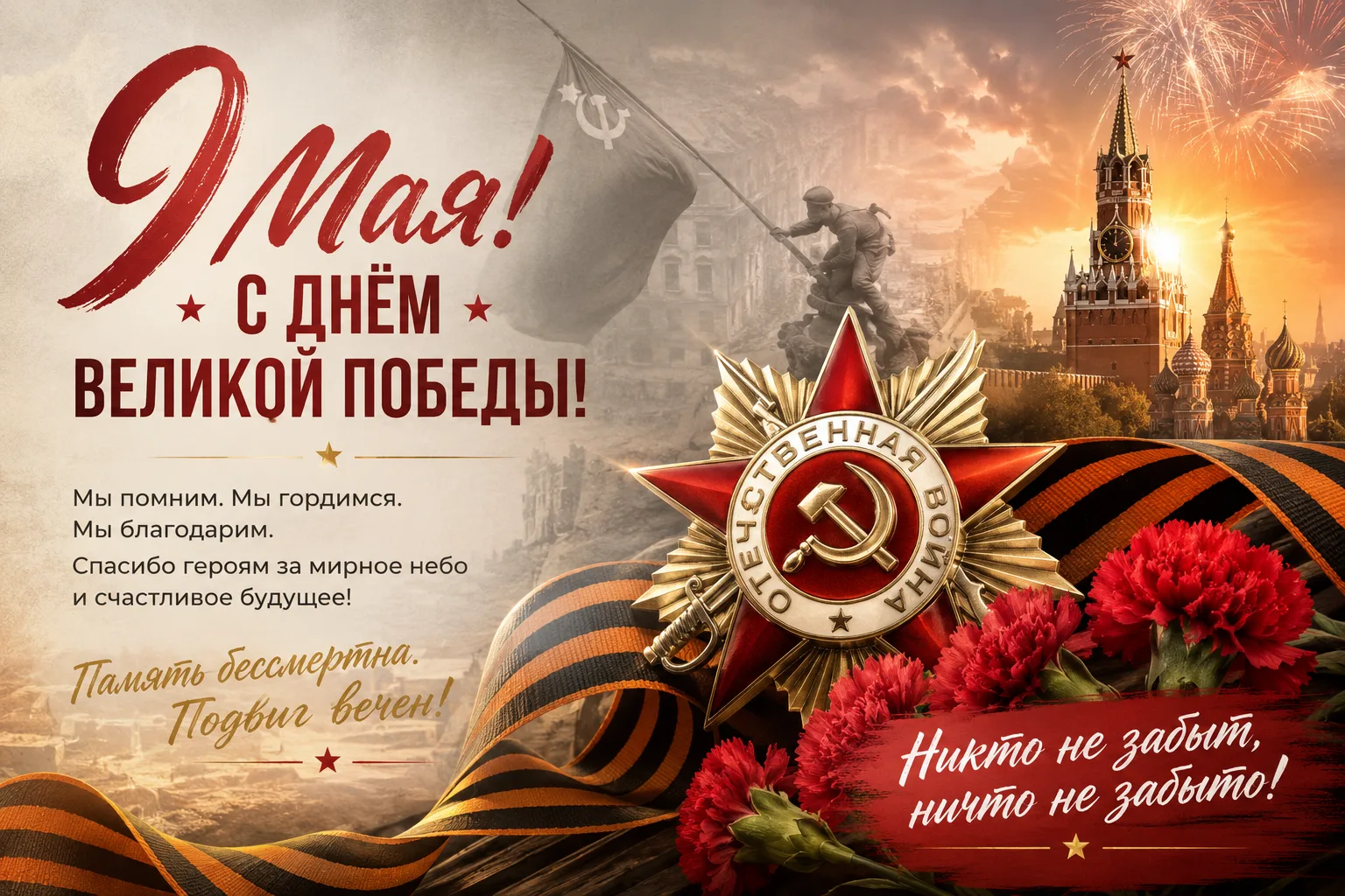 С Днём Победы!