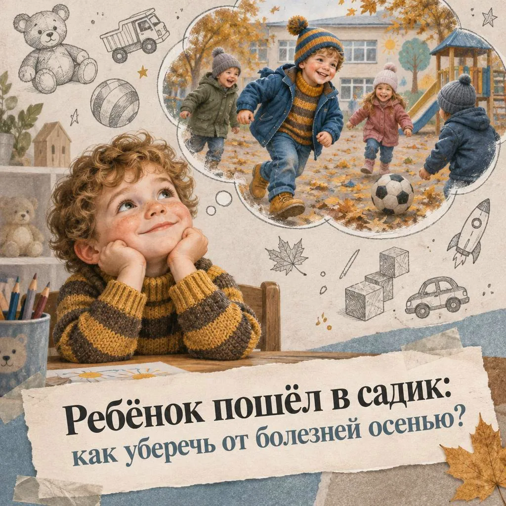 Ребёнок пошёл в садик: