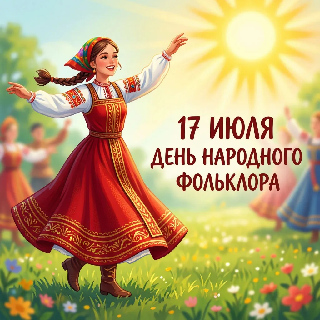 🎉 17 июля — День народного фольклора! 🎉