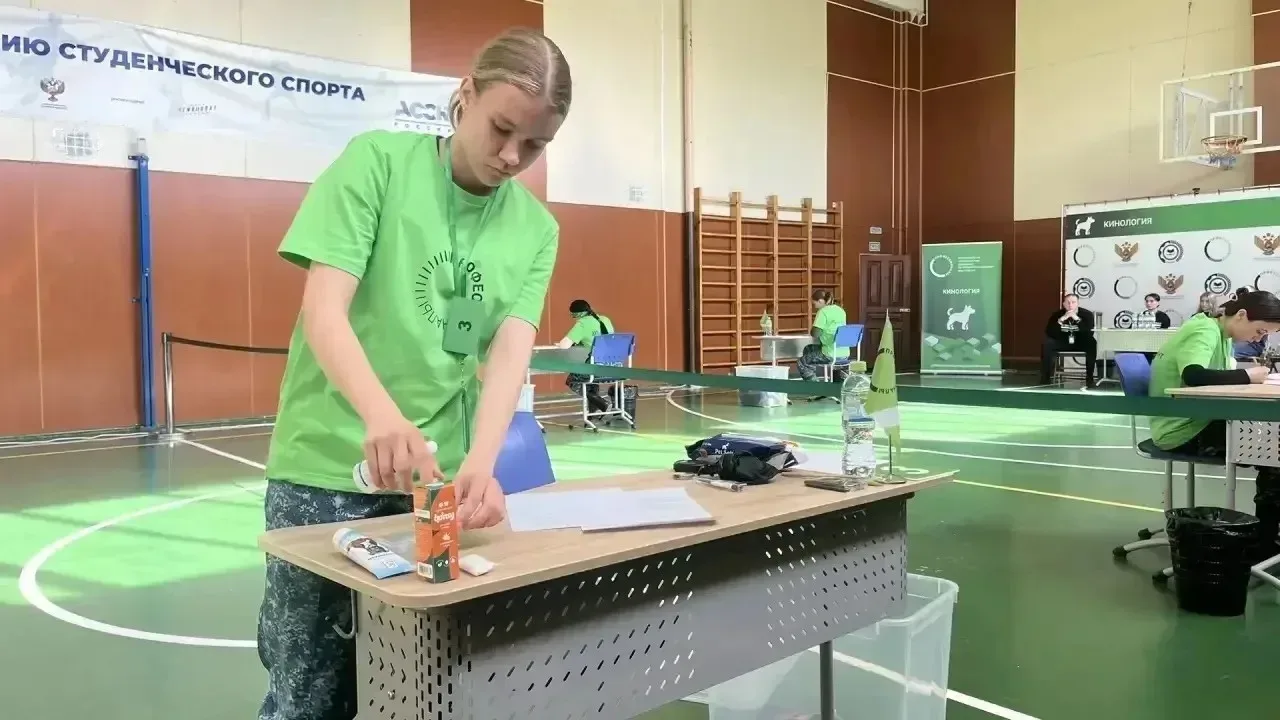 Студентка белгородского колледжа победила в престижном конкурсе кинологов  Анастасия Донченко, студе