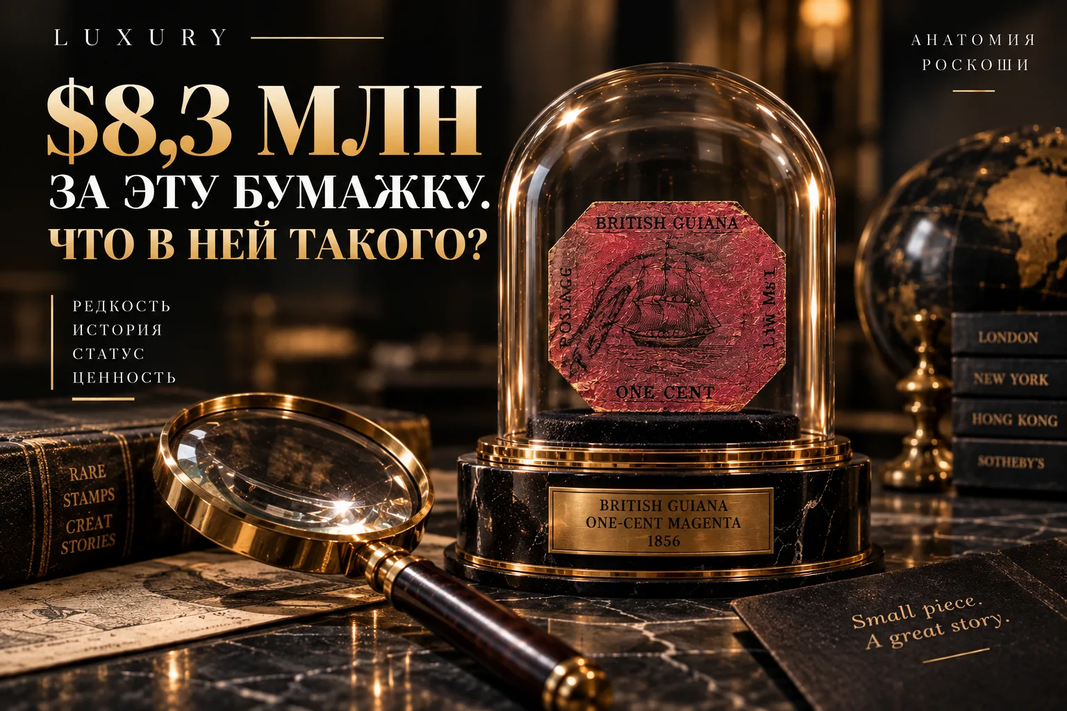 LUXURY 023 — БУМАЖКА ЗА $8,3 МЛН