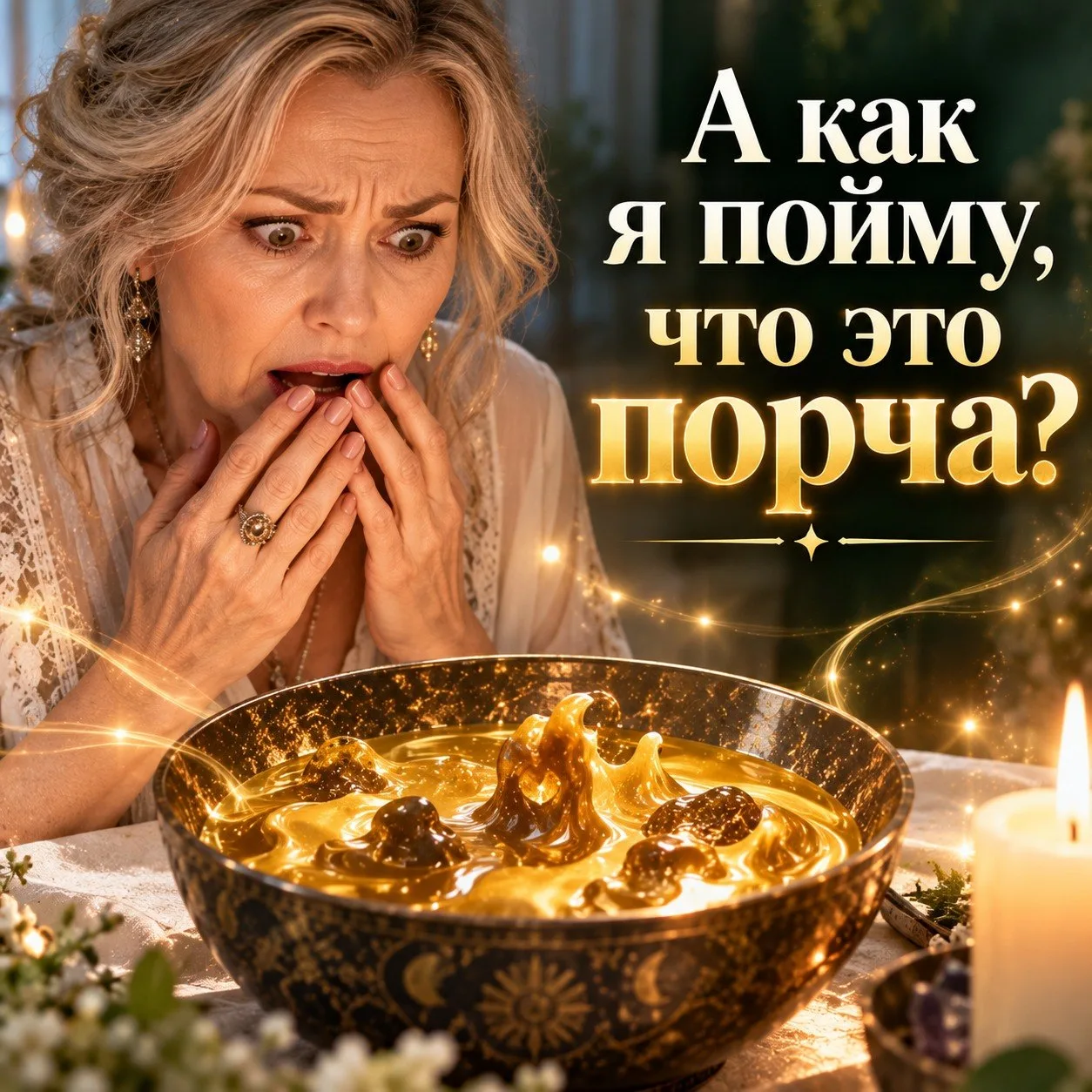 — А как я пойму, что на мне порча?