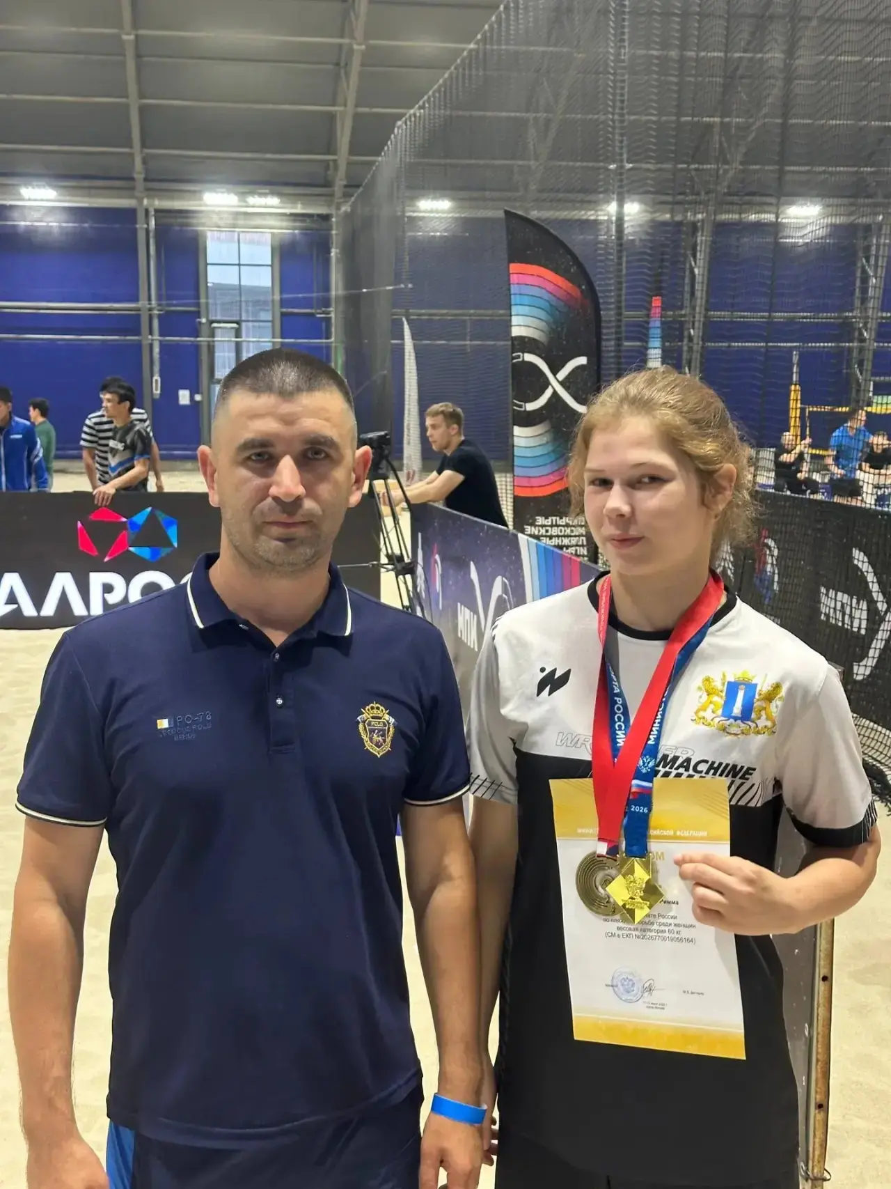 🥇🇷🇺 Афанасьева Римма - чемпионка России по пляжной борьбе