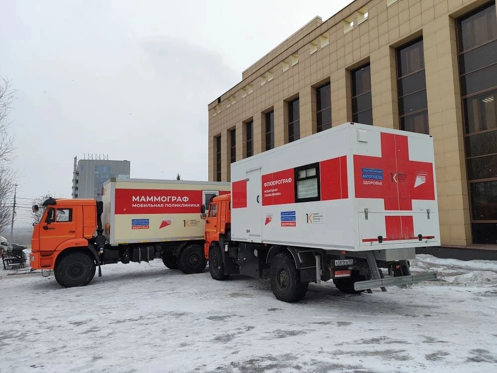 🚖В апреле мобильная поликлиника приедет в три округа края  Жители Енисейского, Казачинско-Пировского