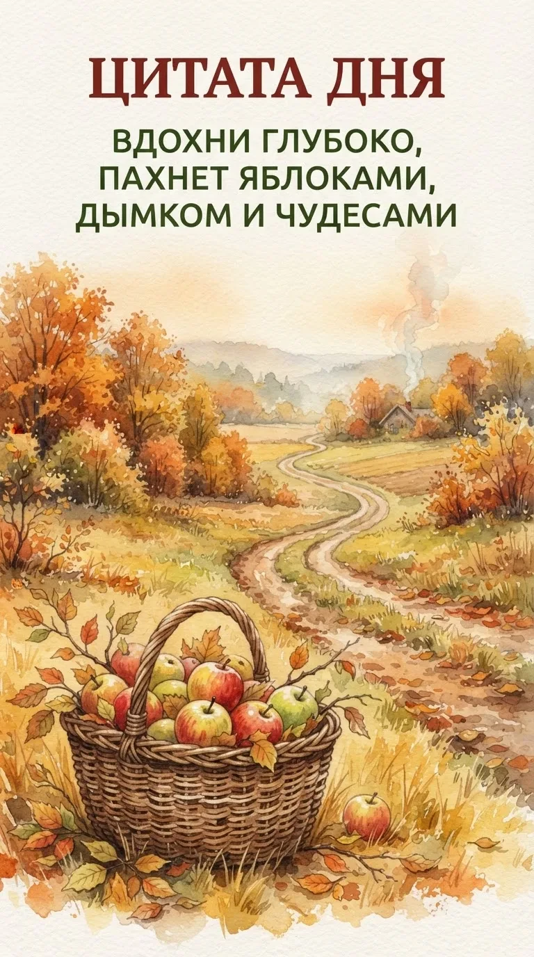 🍎Доброе утро!