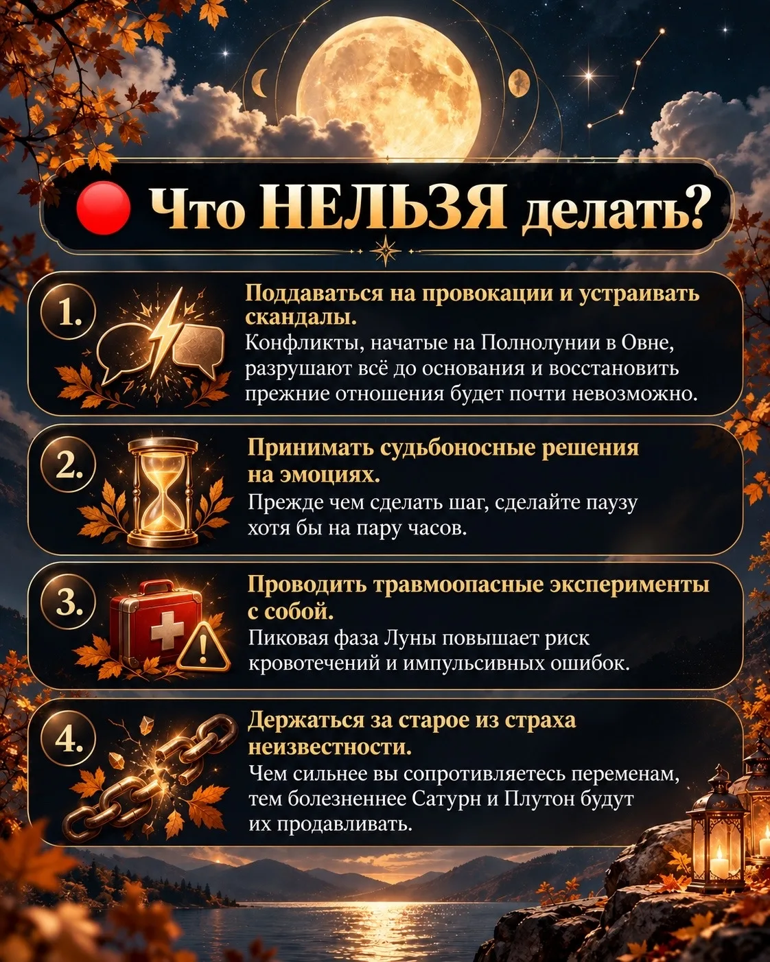 🌕Полнолуние в Овне - 26 сентября в 19:49 мск.
