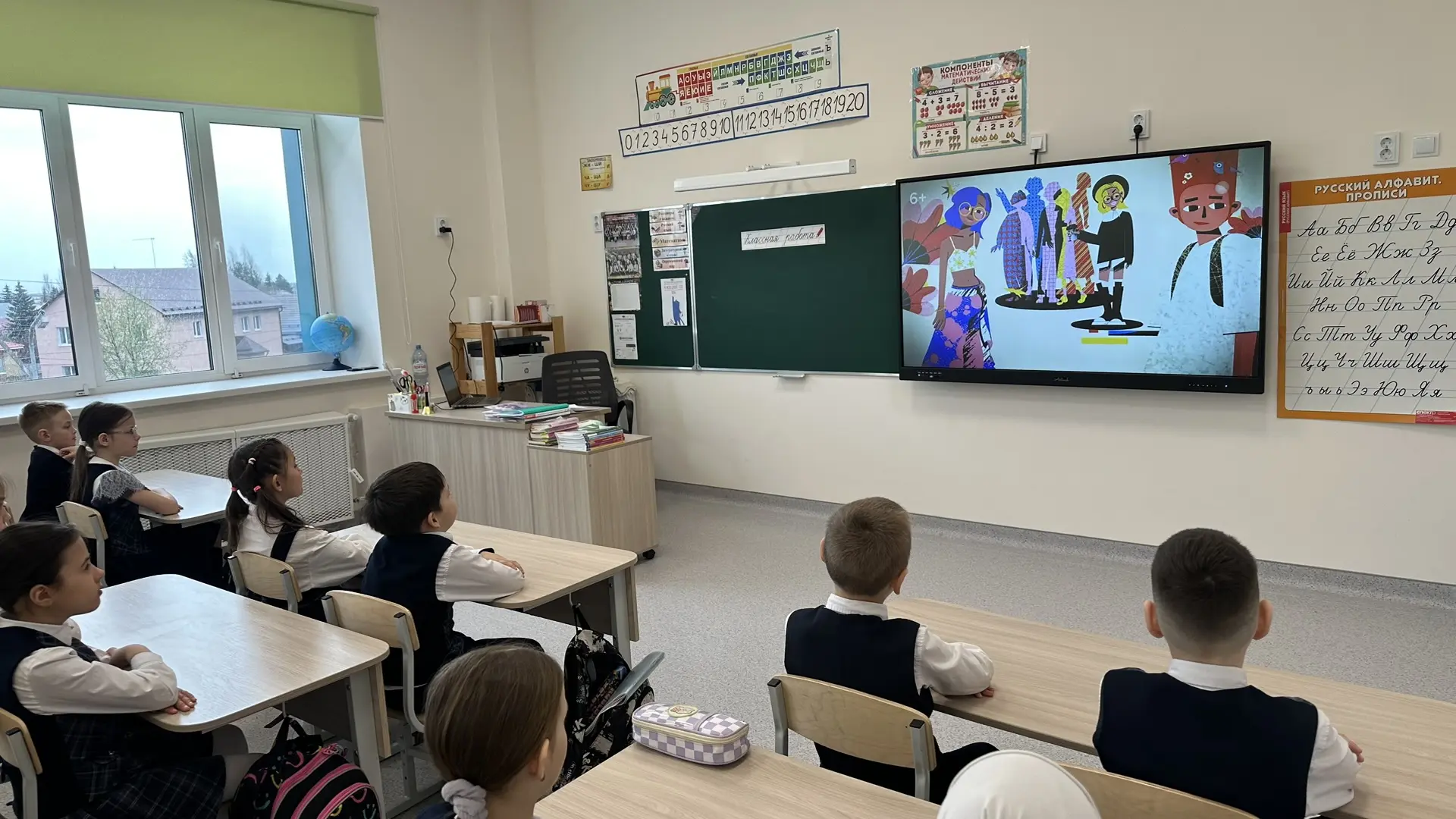 📌 Разговоры о важном. 2Б класс  Тема: «Что значит работать в команде? Сила команды» 🤝 На занятии обс