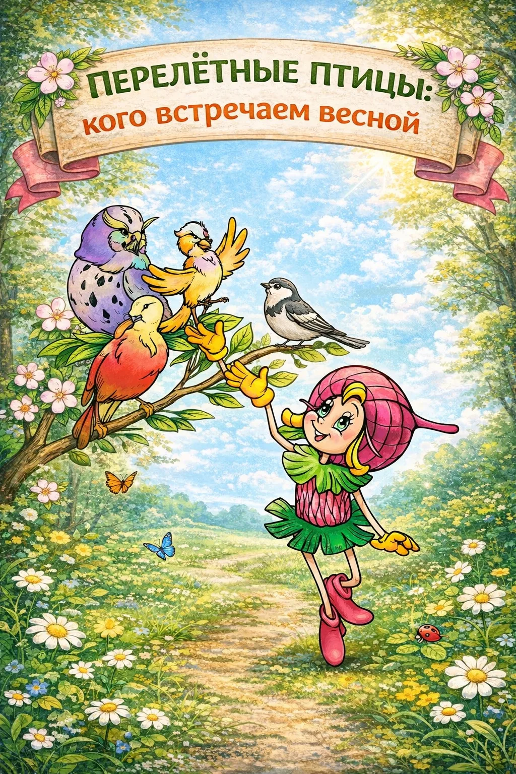 🐦 Перелётные птицы: кого встречаем весной ...