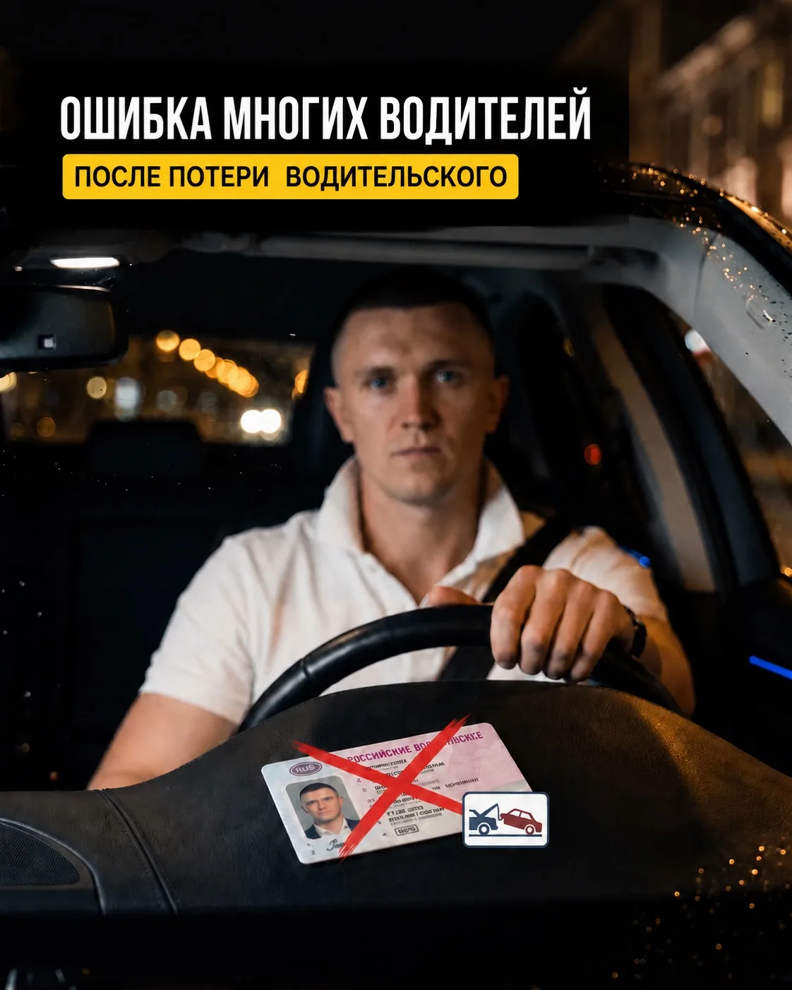 Потеряли водительское удостоверение? Не паникуйте — главное, не садитесь за руль «на ав...