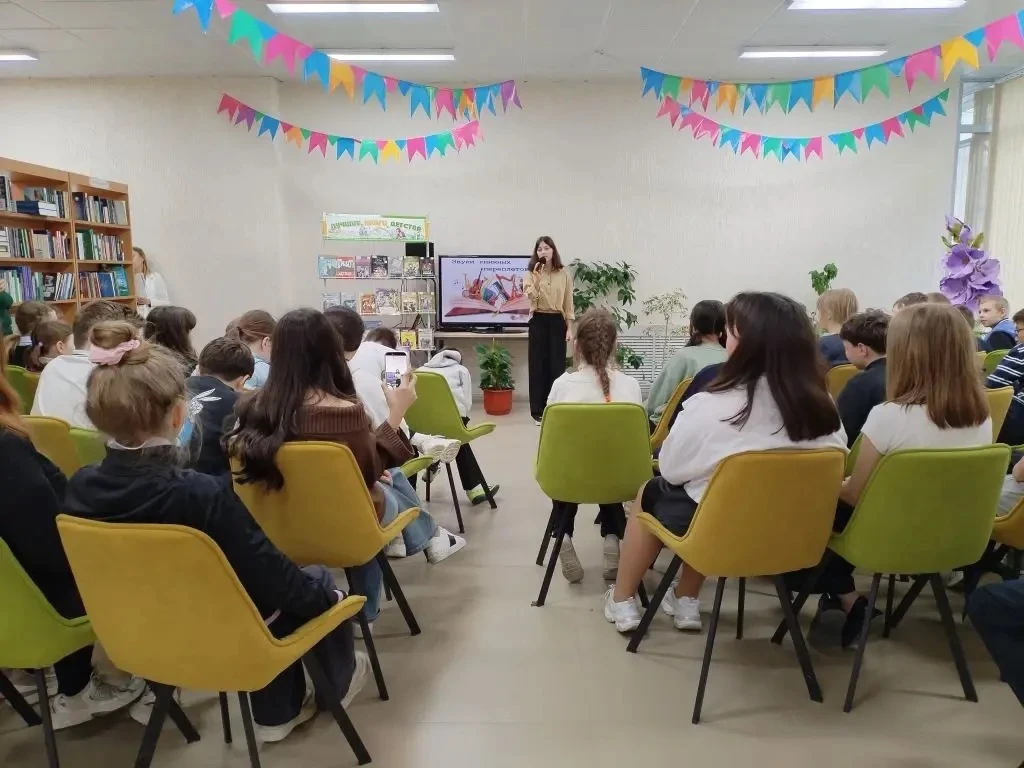 ✅27.04.2026 — день, наполненный музыкой и творчеством! 🎶  Учащиеся 5Б класса МОУ Гимназии №1 стали у