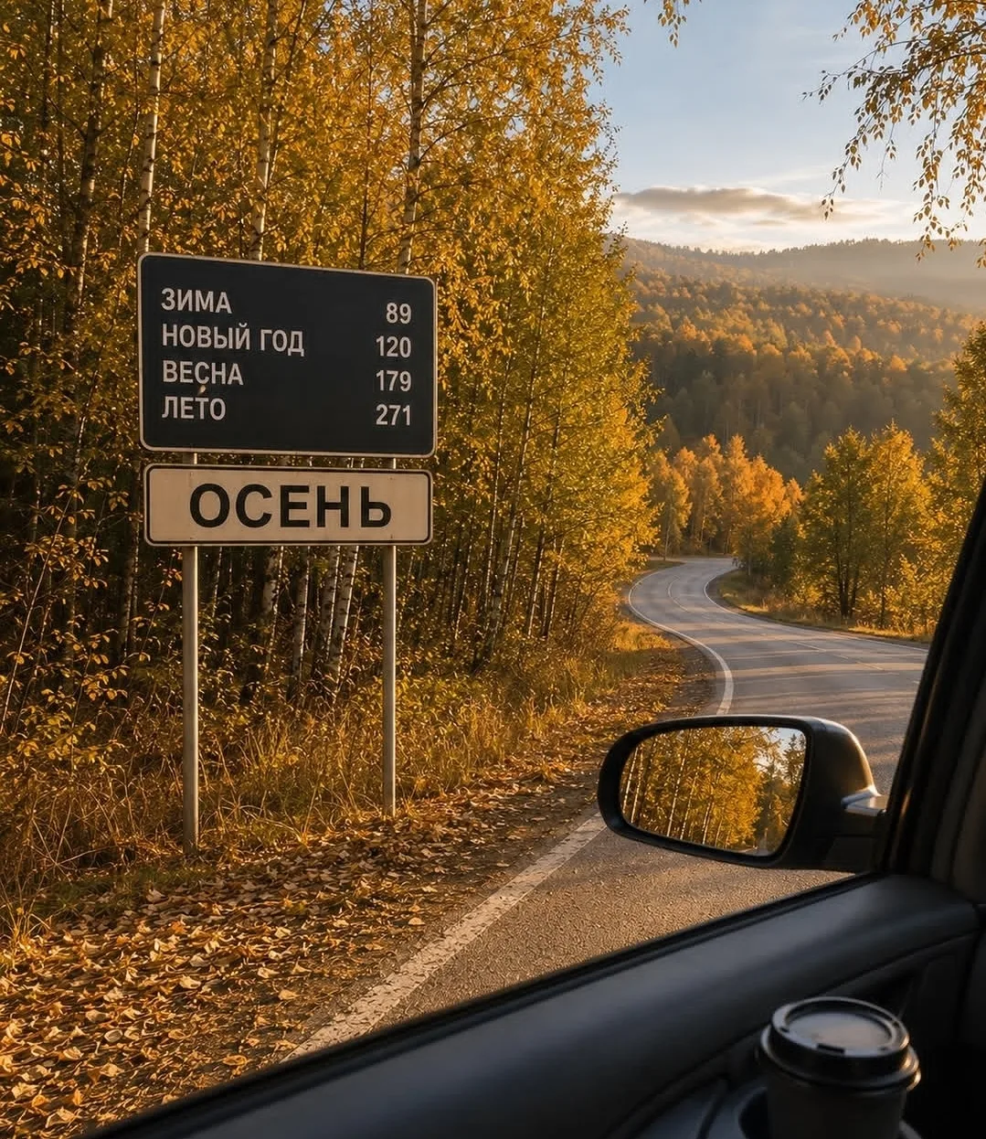 Какое ваше любимое время года ?