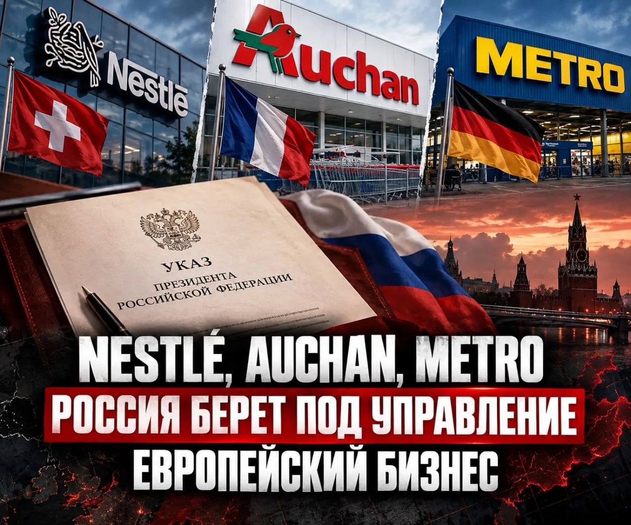 Нестле, Ашан, Метро. Остальные «пусть боятся!»