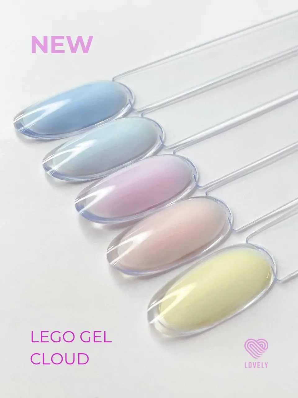 Нежная коллекция гелей Cloud Lovely
