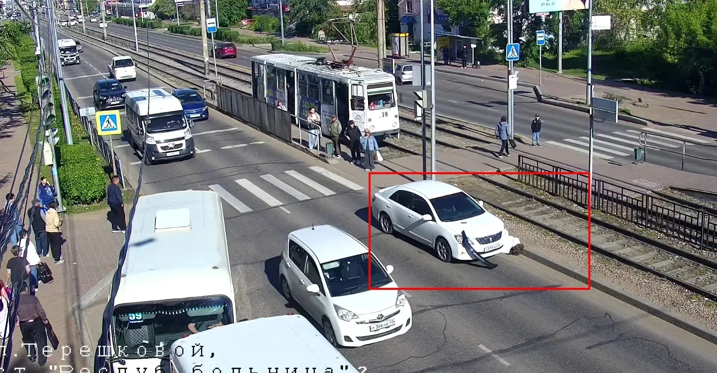 Пешеход попала под колёса автомобиля на Терешковой в Улан-Удэ 😱