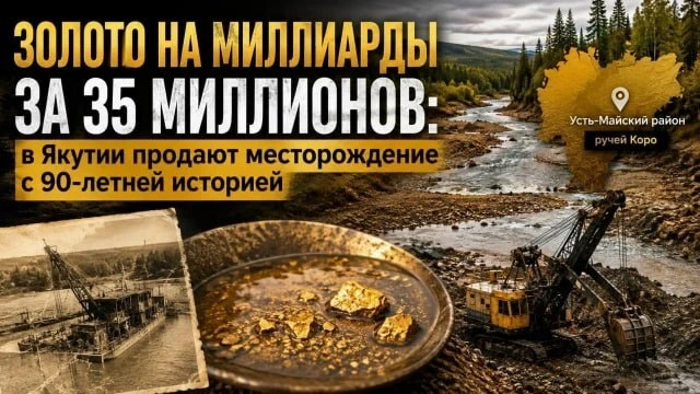Роснедра выставили на аукцион якутское месторождение с 90-летней историей