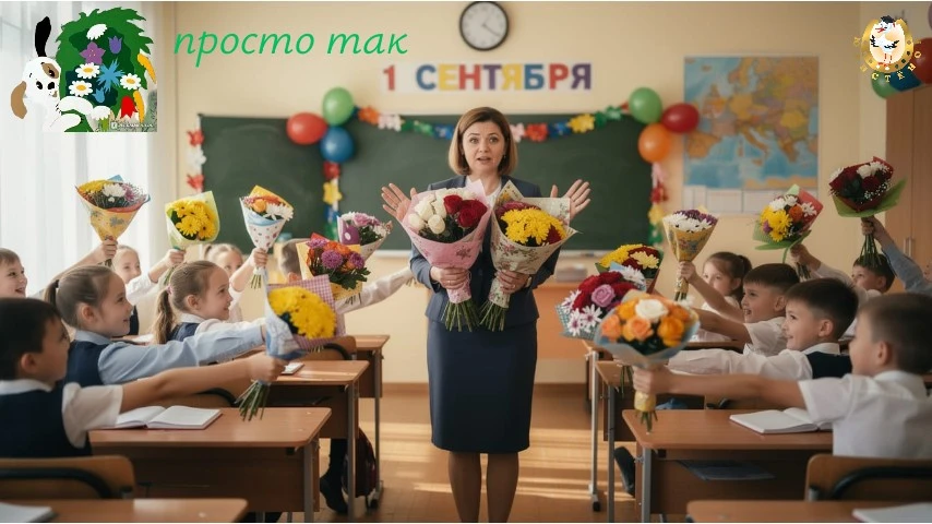 💐 Что учесть учителю при получении букета цветов???