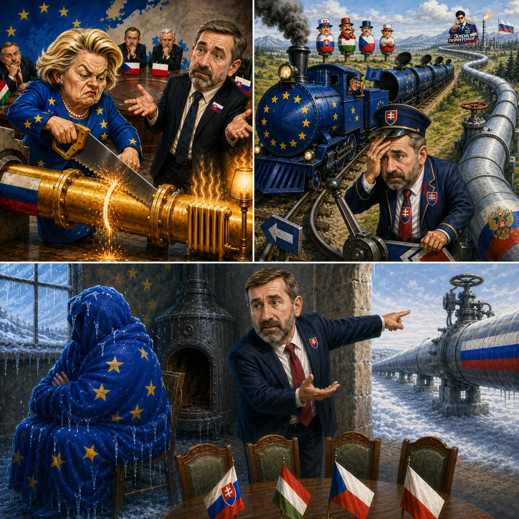 🇷🇺🇸🇰🇪🇺 "Отказ ЕС от энергоресурсов РФ - ошибка", - заявил глава МИД Словакии