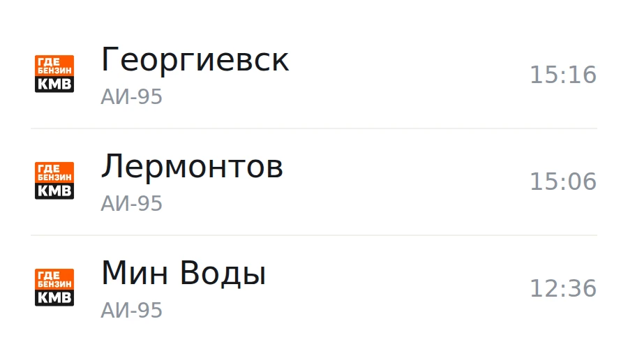 ❗Обновлённая информация по городам, станицам и сёлам: