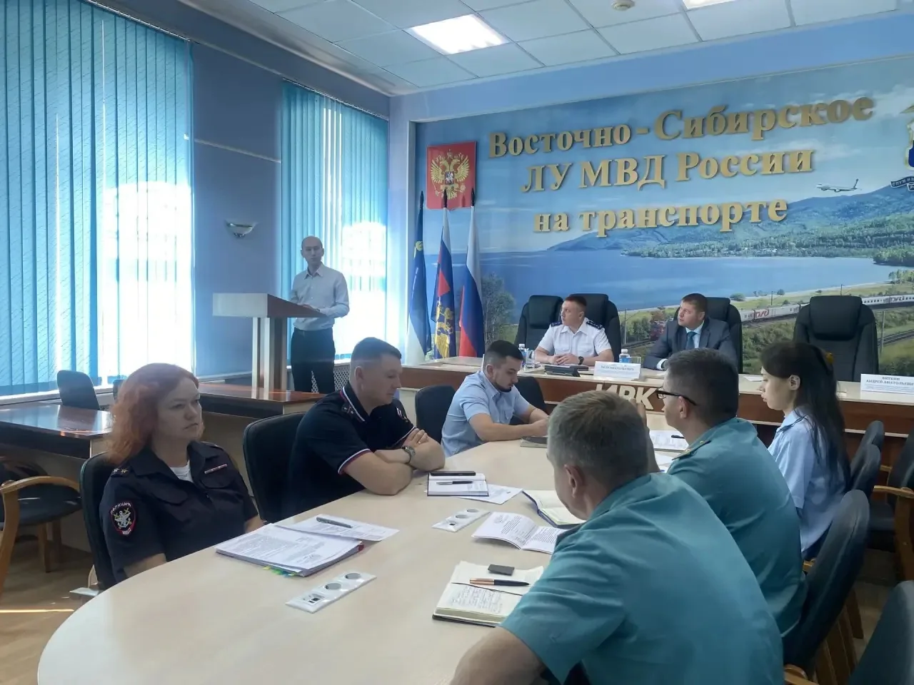 Представитель Института принял участие в проведении семинара в Восточно-Сибирском ЛУ МВ...