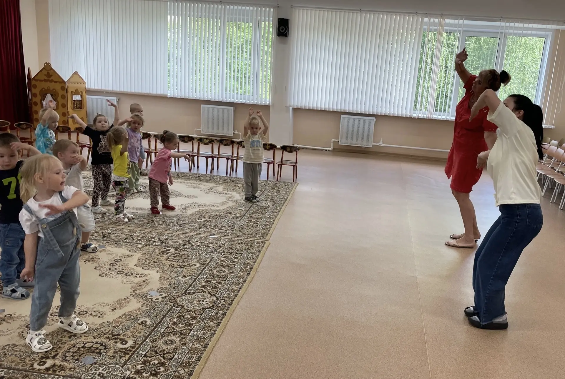 В рамках недели Олимпийских игр для ребят младших групп прошло мероприятие «Музыкальная олимпиада». 