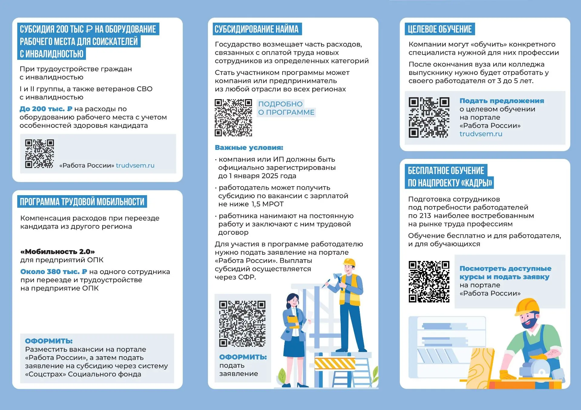 🍁 Доброе утро! Начинаем рабочую среду с напоминания о том, какие меры поддержки предос...