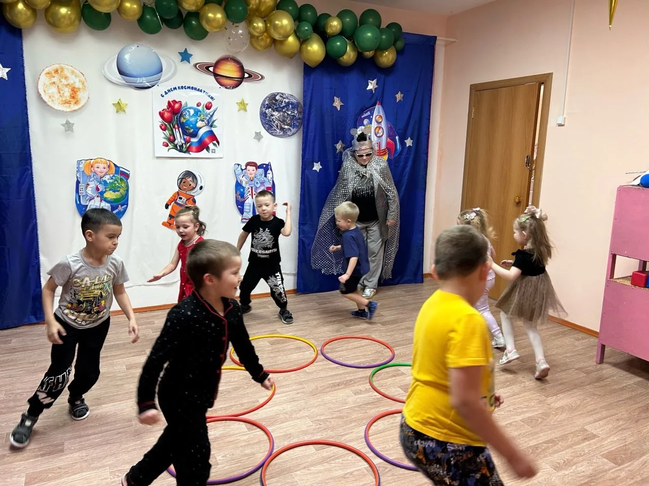 В  детском саду прошло увлекательное развлечение, посвящённое Дню космонавтики!