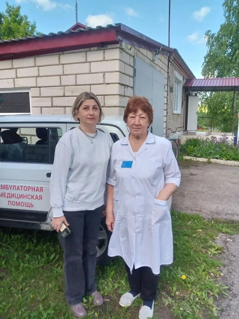 В ФАПе села Ахтуба 3 июня 2026 года медицинские работники ГУЗ СО "Калининская РБ" прове...