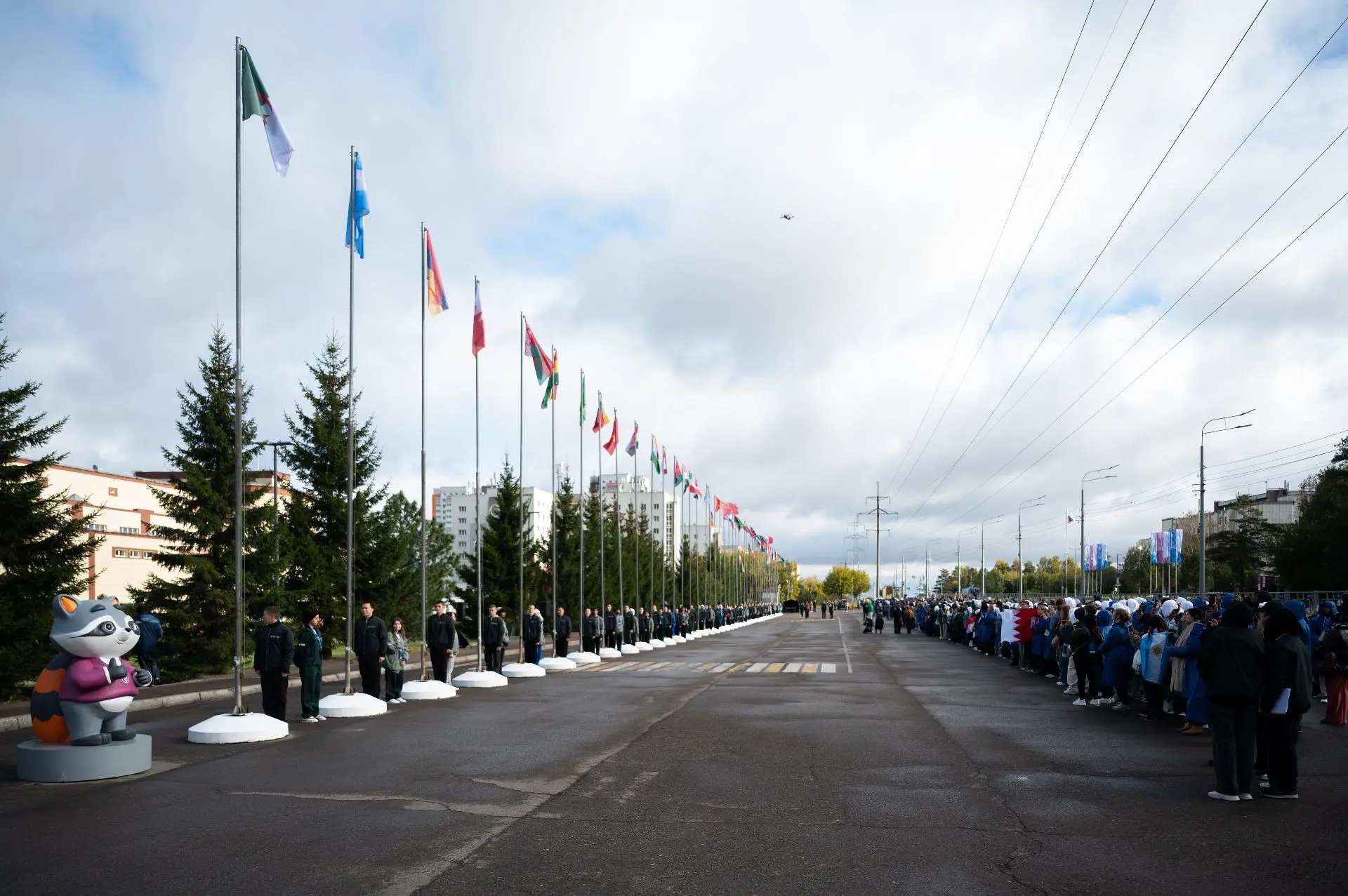 В Красноярске открылась Олимпийская деревня VI Международной олимпиады по финансовой бе...