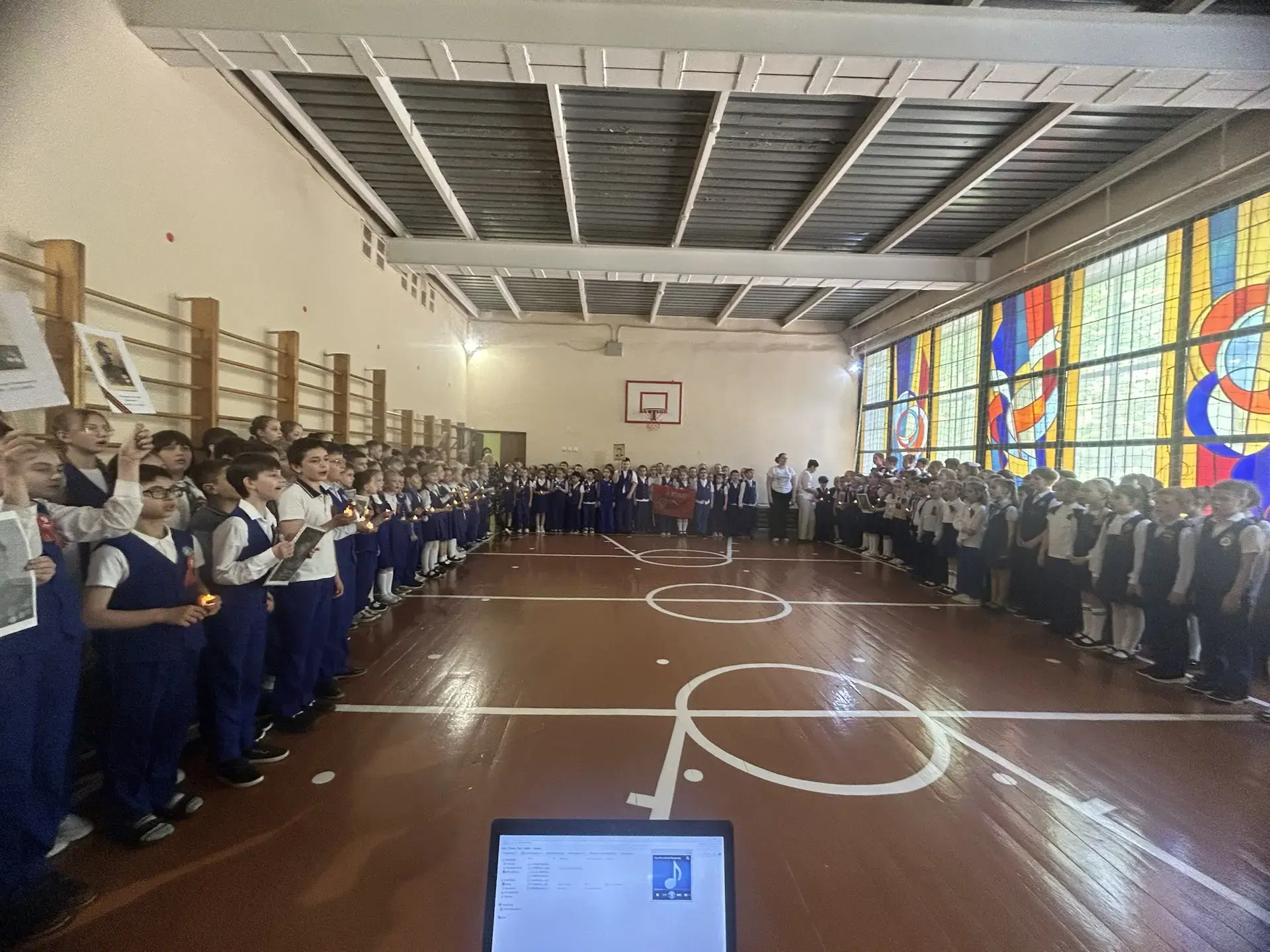 🇷🇺 Наша гордость и наша память! 🎖 ⭐️Накануне Дня Великой Победы в начальной школе состоялась торжест