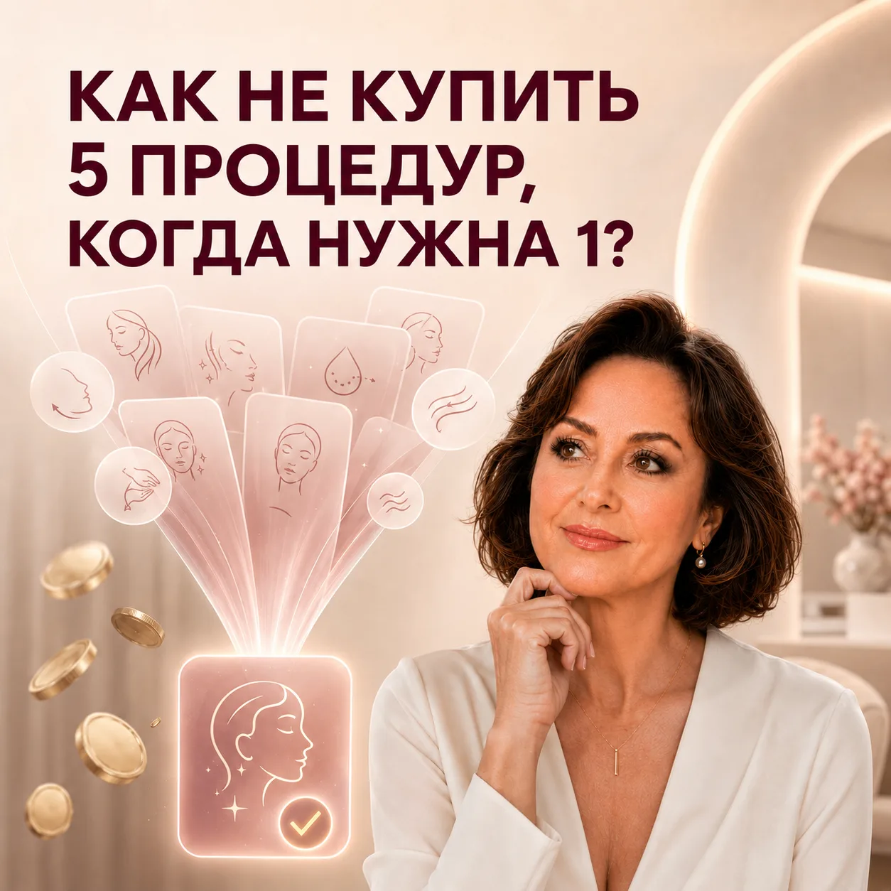 КАК НЕ КУПИТЬ ПЯТЬ ПРОЦЕДУР, КОГДА НУЖНА ОДНА? 💸