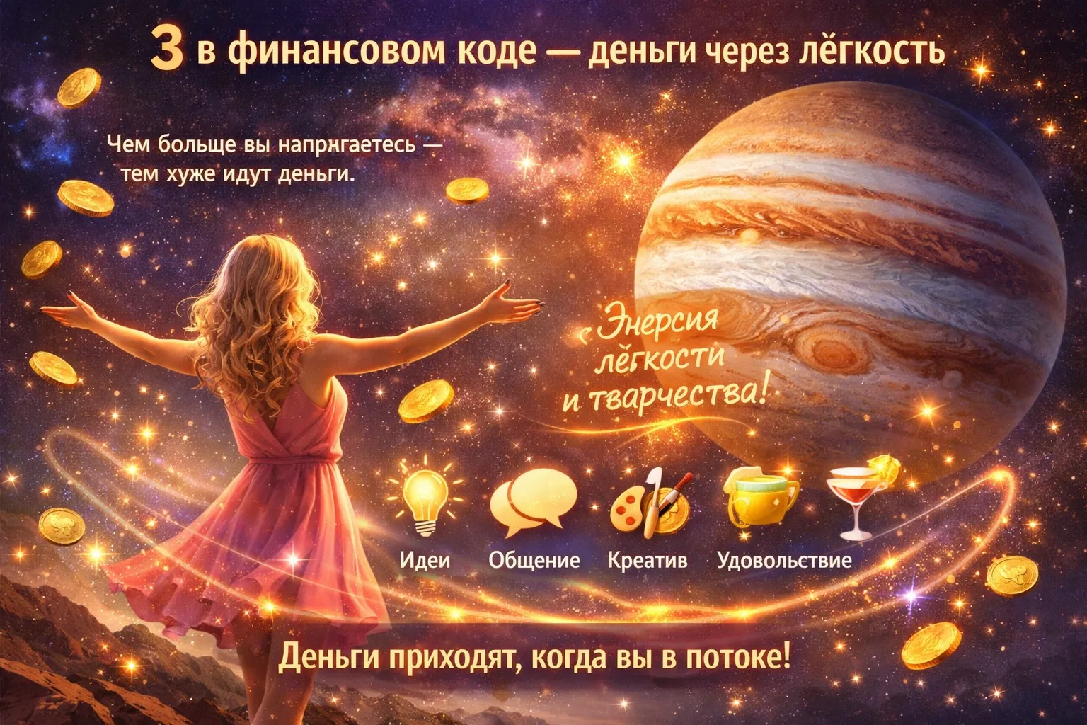 💰 3 в Финансовом коде — деньги через лёгкость