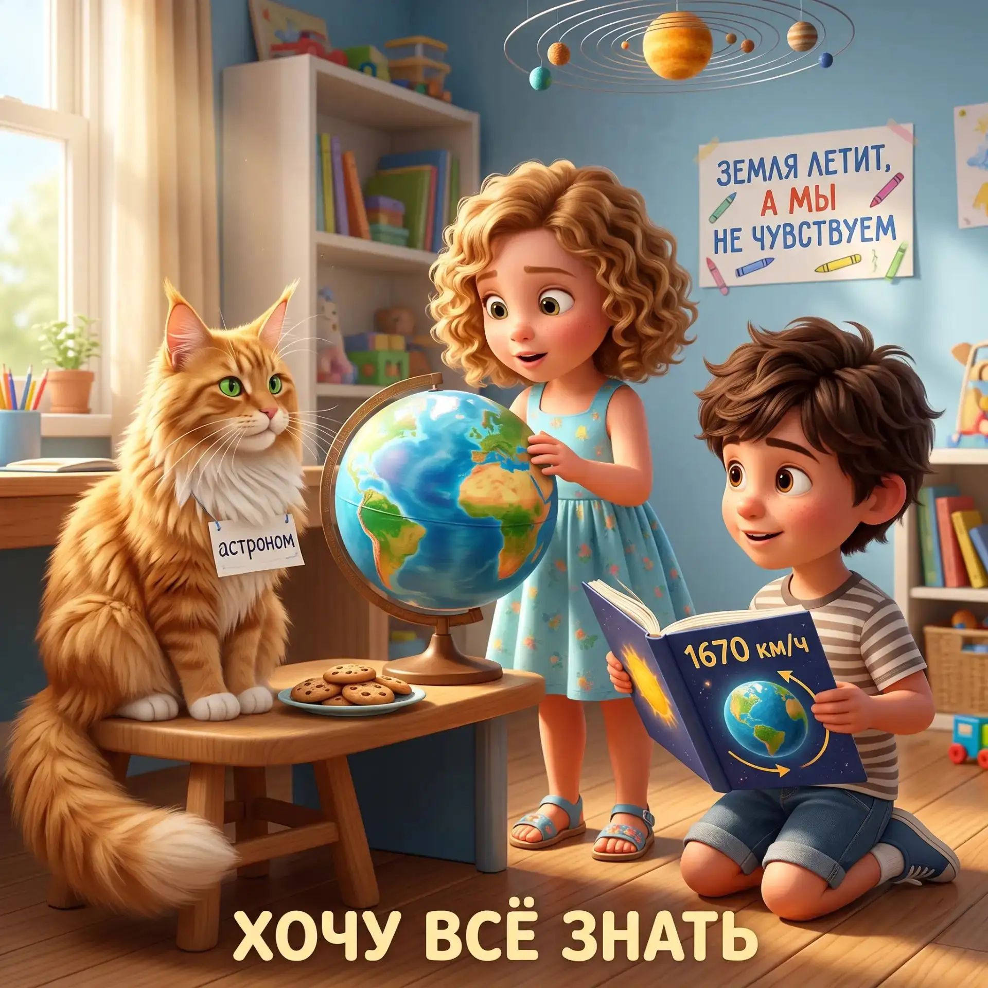 Почему мы не чувствуем, что Земля вращается?