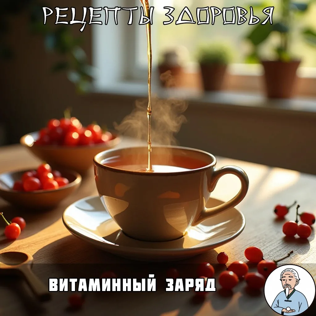 🌟 Чай из шиповника — витаминный заряд!

Шиповник — это настоящий кладезь витаминов, особенно витами