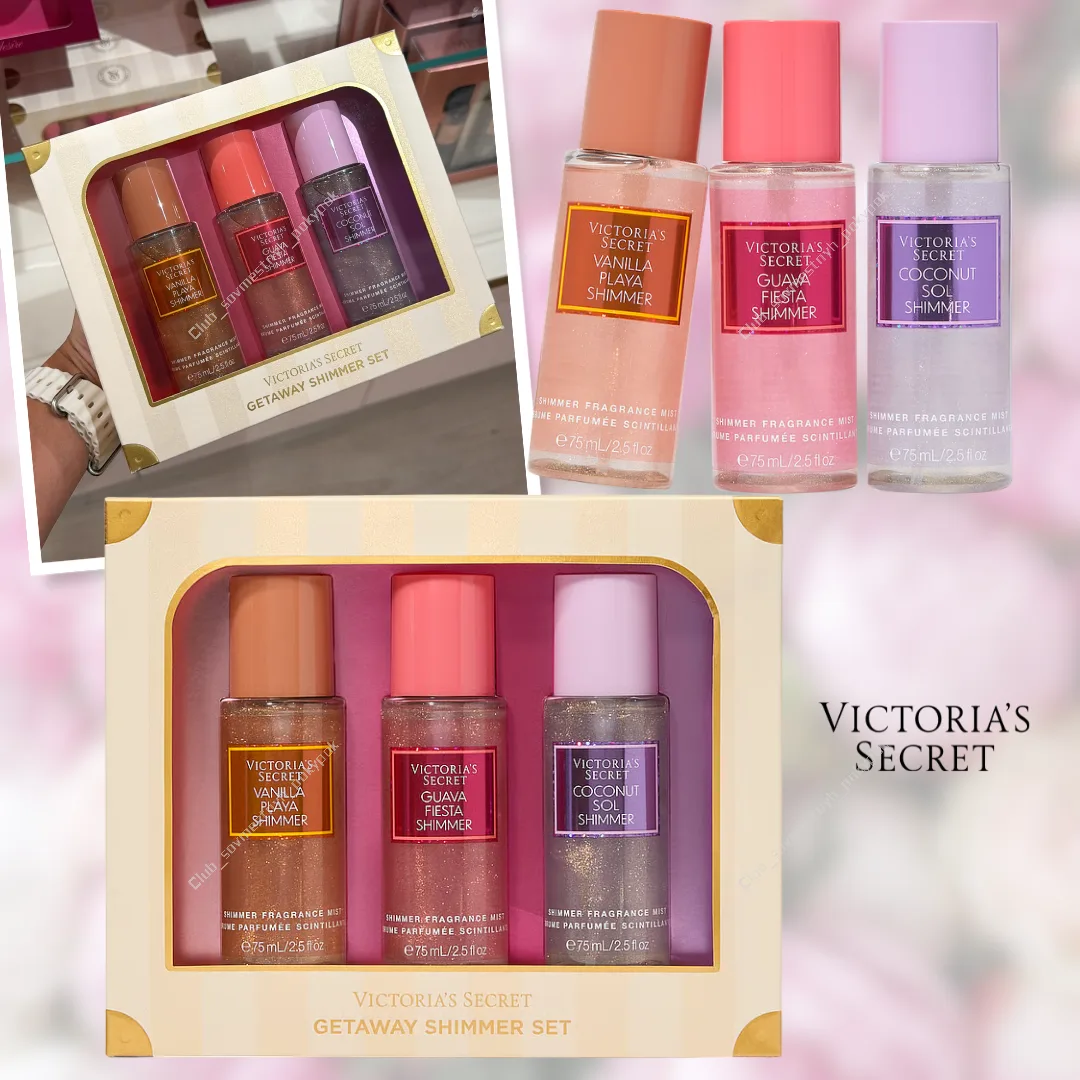Victoria's Secret 🇺🇸

Набор из 3 мистов для тела с шиммером (женский раздел)
1350₽ + Доставка по в